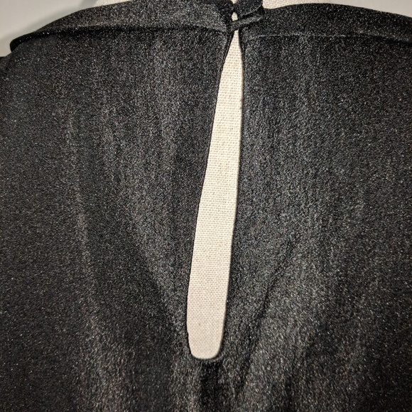 Max and Cleo Black Cocktail Dress with Ruffles - Picture 8 of 8